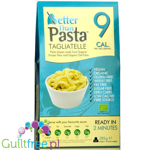 Better than Tagliatelle, organiczny makaron shirataki 9 kcal by Better than Foods (better-than-tagliatelle-organiczny-makaron-shirataki-9-kcal)
