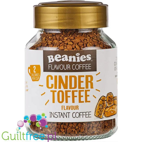Beanies Cinder Toffee - liofilizowana, aromatyzowana kawa instant 2kcal by Beanies Flavour Coffee (beanies-cinder-toffee-liofilizowana-aromatyzowana-kawa-instant-2kcal)