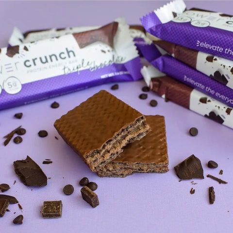 Power Crunch Triple Chocolate - proteinowy wafelek ze stewią 13g białka by Power Crunch (power-crunch-potrojna-czekolada-proteinowy-wafelek-ze-stewia-13g-bialka)
