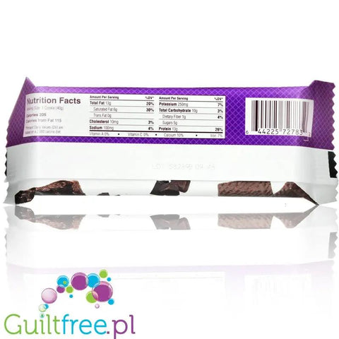 Power Crunch Triple Chocolate - proteinowy wafelek ze stewią 13g białka by Power Crunch (power-crunch-potrojna-czekolada-proteinowy-wafelek-ze-stewia-13g-bialka)
