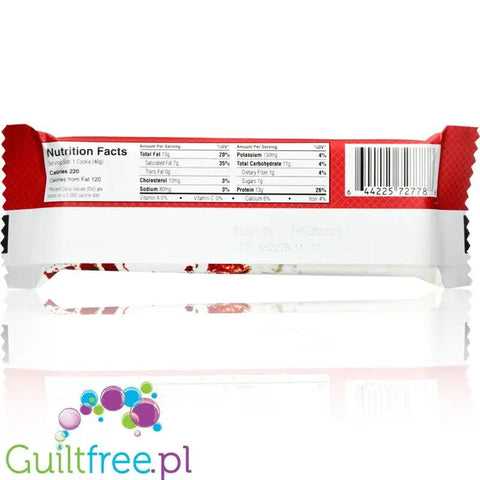 Power Crunch Red Velvet wafelek proteinowy z kremem by Power Crunch (power-crunch-red-velvet-stewia)