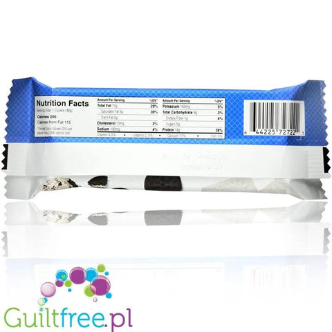 Power Crunch Cookies & Creme - proteinowy wafelek ze stewią 14 białka, Ciasteczka z Kremem by Power Crunch (power-crunch-proteinowy-baton-ciasteczka-z-kremem-14g-bialka-niskie-ig)