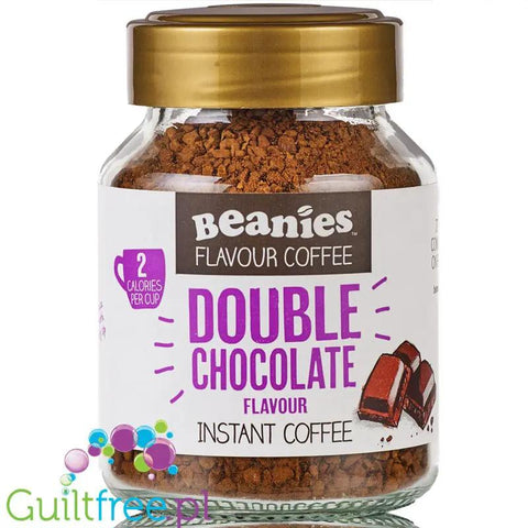 Beanies Double Chocolate - liofilizowana, smakowa kawa instant 2kcal by Beanies Flavour Coffee (beanies-double-chocolate-liofilizowana-aromatyzowana-kawa-instant-2kcal)