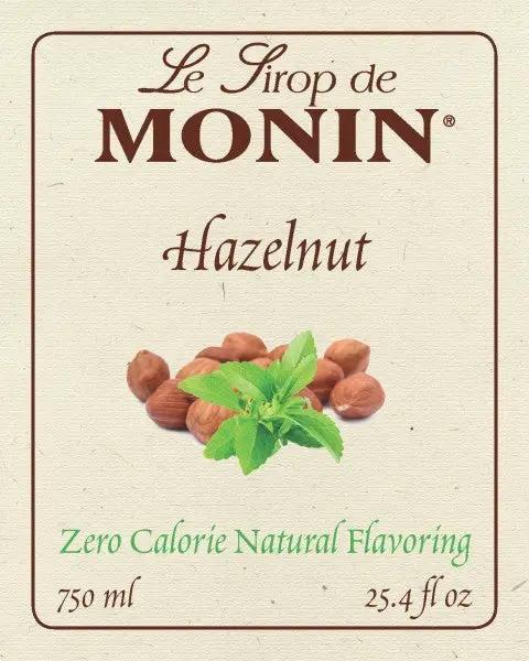 Monin Hazelnut Natural - syrop zero kalorii tylko z naturalnymi słodzikami by Monin (monin-hazelnut-natural-syrop-zero-kalorii-tylko-z-naturalnymi-slodzikami)