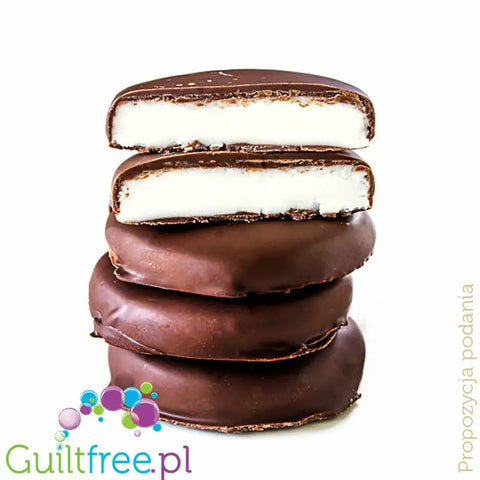 Atkins Endulge Peppermint Patties - czekoladowe talarki z masą miętową by Atkins (atkins-endulge-dark-chocolate-peppermint-patties)