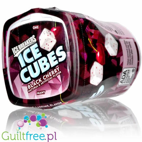 Ice Breakers Ice Cubes Black Cherry sugar free chewing gum