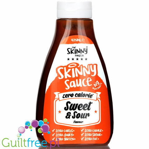 Skinny Food Sweet & Sour - słodko-kwaśny sos pomidorowy z chili, bez tłuszczu by Skinny Food (skinny-food-sweet-sour-slodko-kwasny-sos-pomidorowy-z-chili-bez-tluszczu)