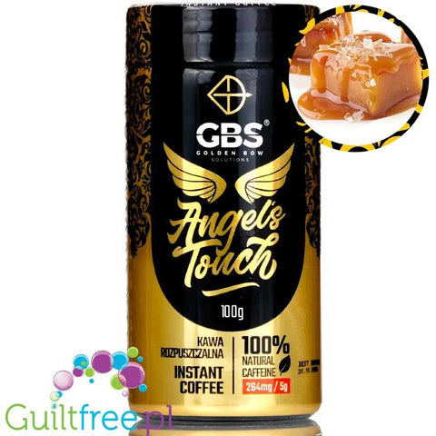 GBS Angel's Touch najmocniejsza kawa rozpuszczalna 264mg kofeiny Solony Karmel by Golden Bow Solutions (gbs-angels-touch-najmocniejsza-kawa-rozpuszczalna-264mg-kofeiny-solony-karmel)