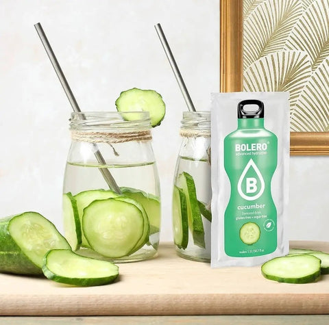 Bolero Drink Cucumber - napój instant w saszetce ze stewią, na 1,5L by Bolero Drink (bolero-drink-cucumber-napoj-instant-w-saszetce-ze-stewia-na-15l)