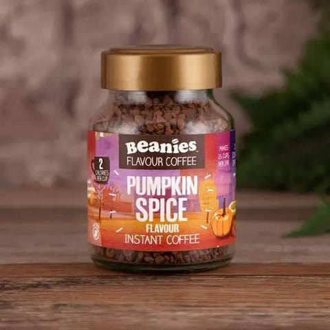 Beanies Pumpkin Spice - liofilizowana, aromatyzowana kawa instant 2kcal by Beanies Flavour Coffee (beanies-pumpkin-spice-liofilizowana-aromatyzowana-kawa-instant-2kcal)