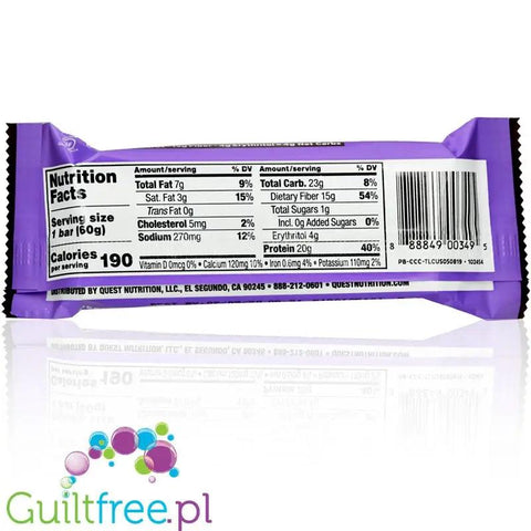 Quest Bar Caramel Chocolate Chunk - baton białkowy z karmelem i czekoladą by Quest Nutrition (quest-bar-caramel-chocolate-chunk-baton-bialkowy-z-karmelem-i-czekolada)