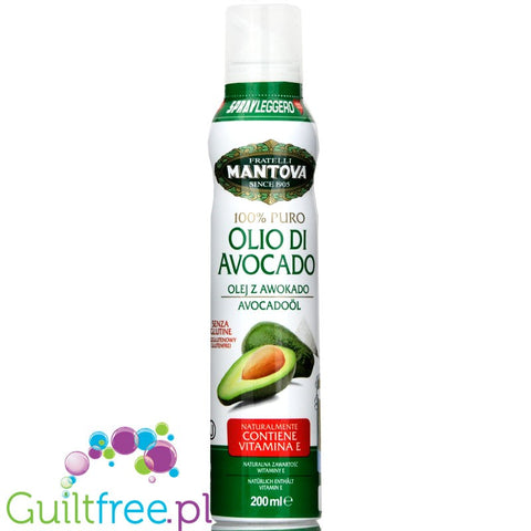 Mantova Olio di Avocado - meksykański olej z awokado w spray'u bez gazów wypychajacych by SprayLeggero (Mantova) (sprayleggero-meksykanski-olej-z-awokado-w-spray-u-bez-gazow-wypychajacych)