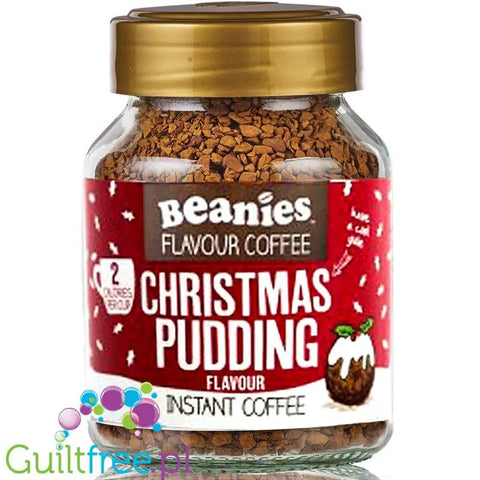 Beanies Christmas Pudding - liofilizowana, aromatyzowana kawa instant 2kcal by Beanies Flavour Coffee (beanies-christmas-pudding-liofilizowana-aromatyzowana-kawa-instant-2kcal)