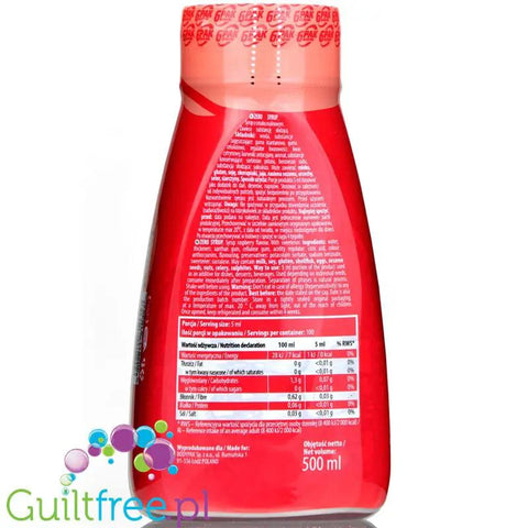 6Pak Nutrition Zero Sauce Raspberry - malinowy sos zero by 6Pak Nutrition (6pak-nutrition-zero-sauce-raspberry-malinowy-sos-zero)