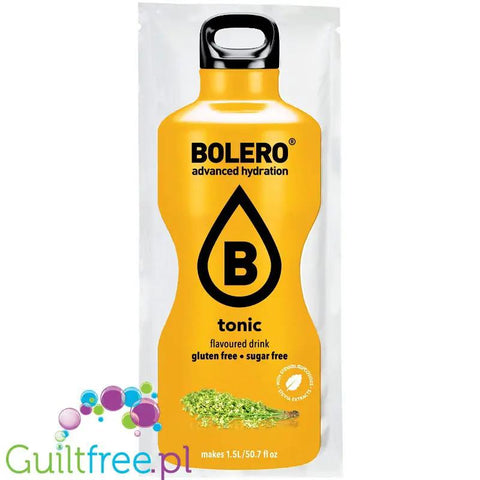 Bolero Drink Tonic 9g - saszetka do napojów bez cukru ze stewią, Tonic by Bolero Drink (bolero-drink-tonic-napoj-instant-w-saszetce-ze-stewia-na-15l)