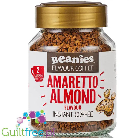Beanies Amaretto Almond - liofilizowana, aromatyzowana kawa instant 2kcal by Beanies Flavour Coffee (beanies-amaretto-almond-liofilizowana-aromatyzowana-kawa-instant-2kcal)