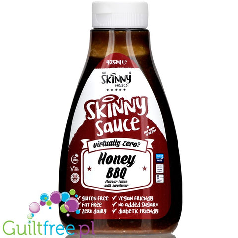Skinny Food Honey BBQ - miodowy sos barbecue, bez tłuszczu by Skinny Food (skinny-food-honey-bbq-miodowy-sos-barbecue-bez-tluszczu)