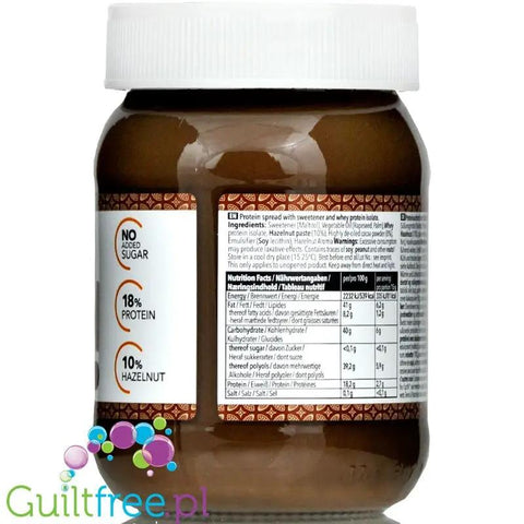 Nano Ä Spread Milk Chocolate - proteinowy krem czekoladowy bez cukru z WPI by ä Nano (nano-a-spread-milk-chocolate-krem-czekoladowy-bez-cukru)