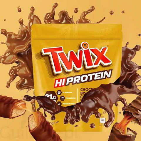 Twix Hi-Protein Whey Protein odżywka białkowa 0,87kg by Mars & Snickers (twix-hi-protein-whey-protein-odzywka-bialkowa-087kg)