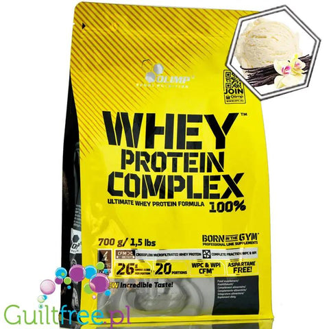 Olimp Whey Protein Complex 100% 0,7kg Vanilla, odżywka proteinowa (smak Wanilia) by Olimp (olimp-whey-protein-complex-100-07-kg-vanilla)