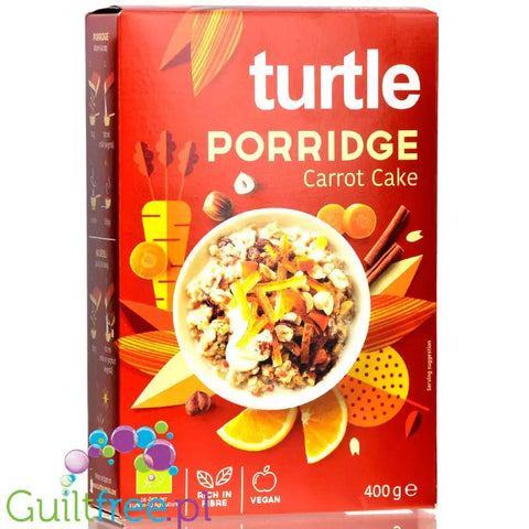 Turtle Porridge Carrot Cake - organiczna owsianka bez dodatku cukru by Turtle (turtle-porridge-carrot-cake-organiczna-owsianka-bez-dodatku-cukru)