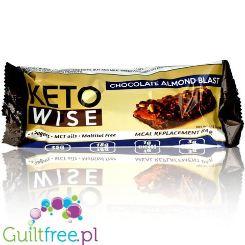 Healthsmart Keto Wise Chocolate Peanut Blast PUDEŁKO x 12 BATONÓW, ketogeniczny baton by HealthSmart Foods (healthsmart-keto-wise-chocolate-peanut-blast-pudelko-x-12-batonow-ketogeniczny-baton)