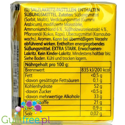 Ga-Jol Salt Lakrids - bardzo mocna słona lukrecja bez cukru by Ga-Jol (ga-jol-salt-lakrids-solona-lukrecja-bez-cukru)