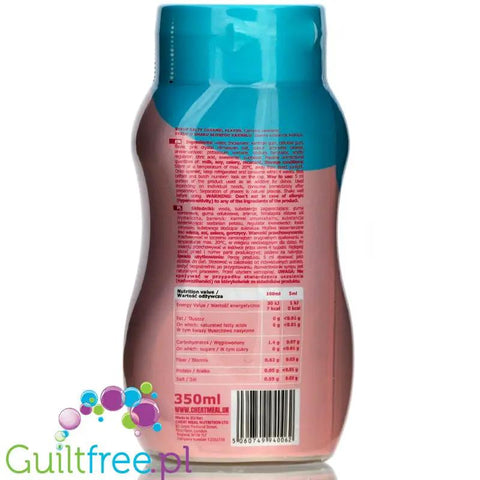 Cheat Meal Salted Caramel 500ml - syrop zero bez cukru i bez tłuszczu, Słony Karmel by Cheat Meal Nutrition (cheat-meal-salted-caramel-syrop-zero-bez-cukru-i-bez-tluszczu-slony-karmel)