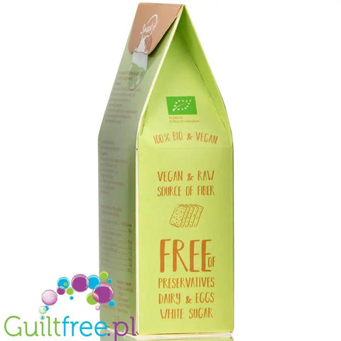 Diet Food Raw Flax Crackers bio krakersy lniane z cebulą i majerankiem, 5g węglowodanów by Diet Food (diet-food-keto-bio-krakersy-siemie-cebula-majeranek)