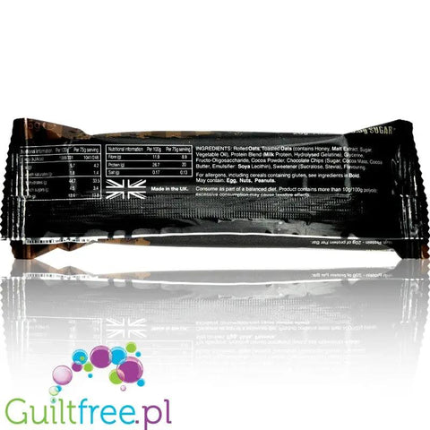 Warrior Raw Protein Flapjack Choc Brownie czekoladowy owsiany baton proteinowy ultra mało cukru by Warrior Crunch (warrior-raw-protein-flapjack-choc-brownie-czekoladowy-owsiany-baton-proteinowy-ultra-malo-cukru)