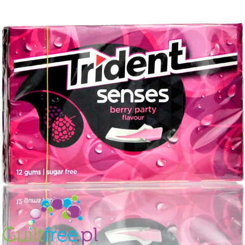 Trident Senses Berry Party guma do żucia bez cukru, Owoce Leśne by Trident (trident-senses-berry-party-guma-do-zucia-bez-cukru)