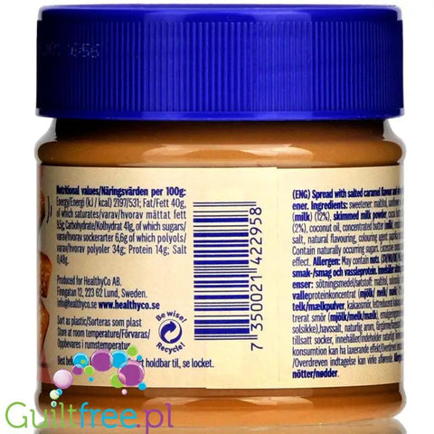 HealthyCo Proteinella Salted Caramel - proteinowy krem Solony Karmel, bez cukru i oleju palmowego by HealthyCo (healthyco-proteinella-salted-caramel-proteinowykrem-solony-karmel-bez-cukru-i-oleju-palmowego)