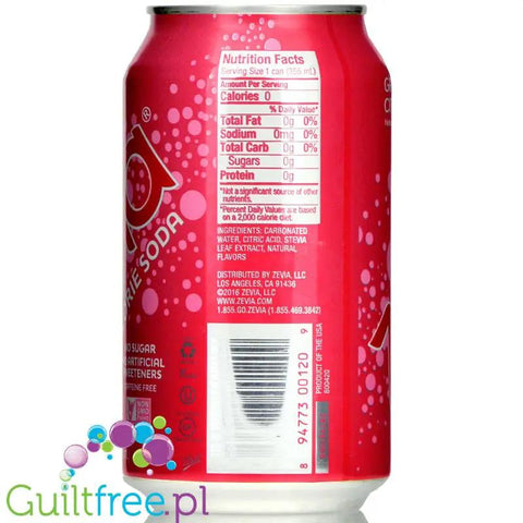 Zevia Zero Grapefruit Citrus - 100% naturalny napój bez kalorii ze stewią by Zevia (zevia-zero-grapefruit-citrus-100-naturalna-bez-kalorii-ze-stewia)
