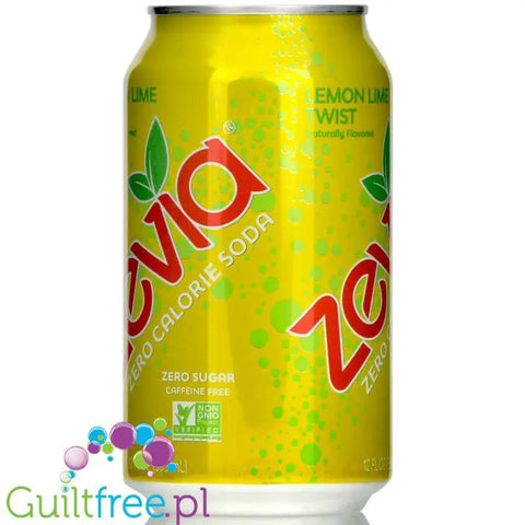Zevia Zero Lemon Lime Twist - 100% naturalny napój bez kalorii ze stewią by Zevia (zevia-zero-lemon-lime-twist-100-naturalna-bez-kalorii-ze-stewia)