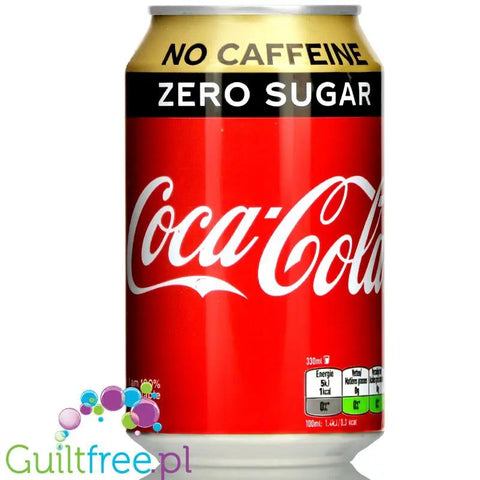 Diet Coke No Caffeine, Kate Moss - edycja limitowana Coca Cola Zero bez kofeiny, 1kcal w puszce 330ml by Coca Cola (coca-cola-zero-bez-kofeiny-1kcal-w-puszce-330ml)