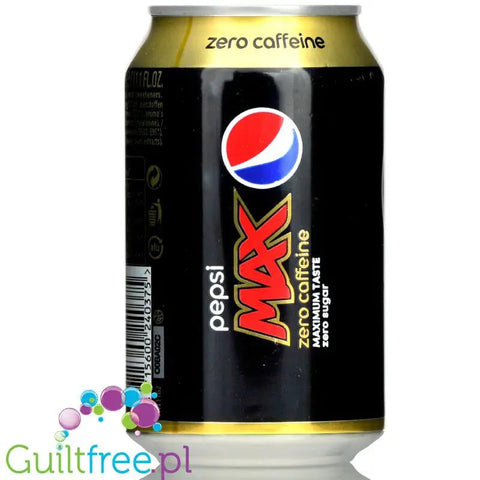 Pepsi Max bez kofeiny i bez cukru, puszka 330ml by Pepsi Max (pepsi-max-bez-kofeiny-i-bez-cukru-puszka-330ml)