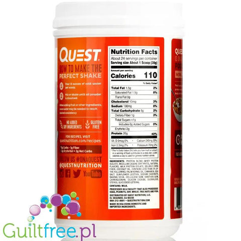 Quest Protein Powder Cinnamon Crunch odżywka białkowa by Quest Nutrition (quest-protein-powder-cinnamon-crunch-odzywka-bialkowa)
