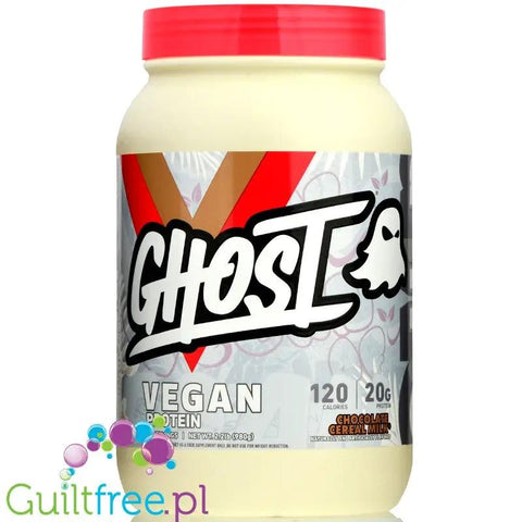 Ghost Vegan Protein Chocolate Cereal Milk - wegańska odżywka białkowa bez soi i glutenu by Ghost (ghost-vegan-protein-chocolate-cereal-milk-weganska-odzywka-bialkowa-bez-soi-i-glutenu)
