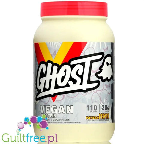 Ghost Vegan Protein Banana Pancake Batter - wegańska odżywka białkowa bez soi i glutenu by Ghost (ghost-vegan-protein-banana-pancake-batter-weganska-odzywka-bialkowa-bez-soi-i-glutenu)