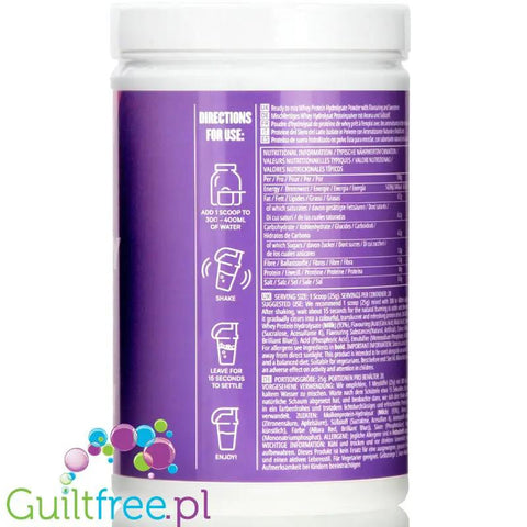 MyProtein Clear Whey Isolate Rainbow Candy - hydrolizat smakowy, odżywka 20g białka w 90kcal by My Protein (myprotein-clear-whey-isolate-rainbow-candy)