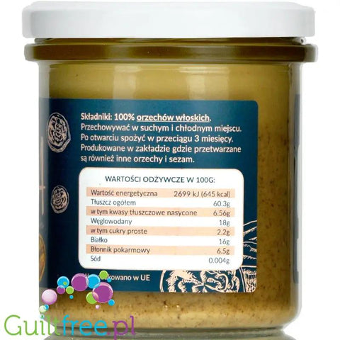Krukam pasta z orzechów włoskich 100% by KruKam (krukam-pasta-z-orzechow-wloskich-100)