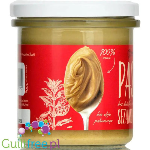 Krukam biała pasta sezamowa 100% by KruKam (krukam-biala-pasta-sezamowa-100)