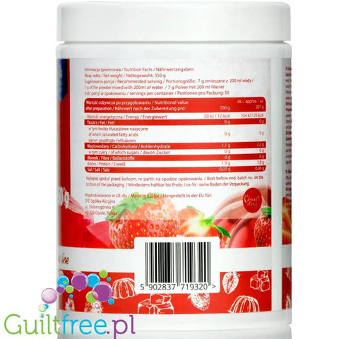 AllNutrition Sugar Free Jelly Strawberry - truskawkowa galaretka bez cukru by AllNutrition (allnutrition-sugar-free-jelly-strawberry-truskawkowa-galaretka-bez-cukru)