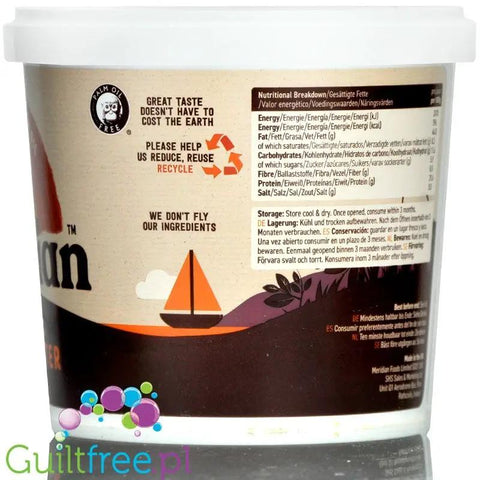 Meridian XL 1KG czyste Masło Orzechowe Smooth bez cukru i soli by Meridian (meridian-xl-1kg-czyste-maslo-orzechowe-smooth-bez-cukru-i-soli)