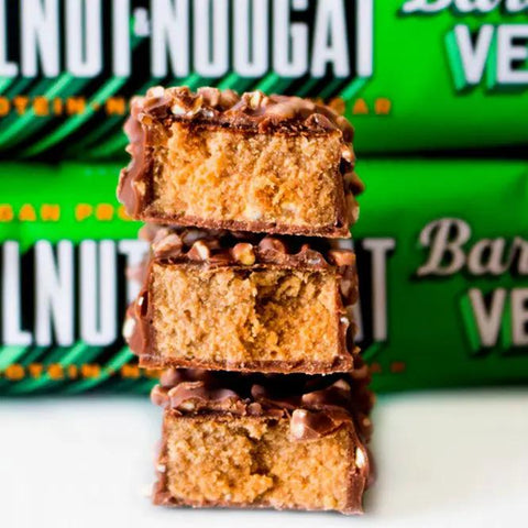 Barebells Vegan Protein Bar Hazelnut & Nougat - wegański baton białkowy Nugat & Orzechy Laskowe by Barebells (barebells-vegan-protein-bar-hazelnut-nougat-weganski-baton-bialkowy-nugat-orzechy-laskowe)