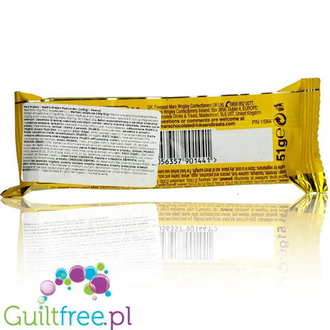M&M's Protein Bar Peanut - baton proteinowy z orzechowymi M&Msami by Mars & Snickers (mm-s-protein-bar-peanut-baton-proteinowy-15g-bialka)