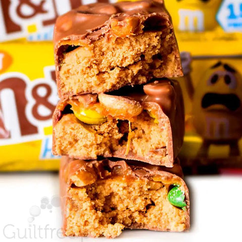M&M's Protein Bar Peanut - baton proteinowy z orzechowymi M&Msami by Mars & Snickers (mm-s-protein-bar-peanut-baton-proteinowy-15g-bialka)