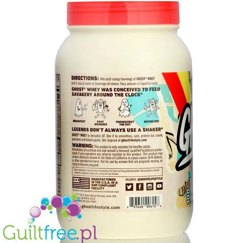 Ghost 100% Whey Cereal Milk - odżywka białkowa z WPI, WPH i kompleksem enzymów by Ghost (ghost-100-whey-cereal-milk-odzywka-bialkowa-z-wpi-wph-i-kompleksem-enzymow)