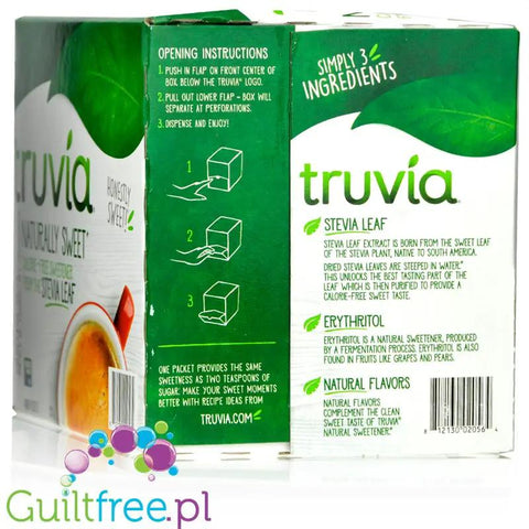 Truvia Stevia Leaf - 400 saszetek - słodzik w saszetkach ze stewią i erytrytolem by Truvia (truvia-stevia-truvia-400-saszetek-slodzik-w-saszetkach-ze-stewia-i-erytrytolem)