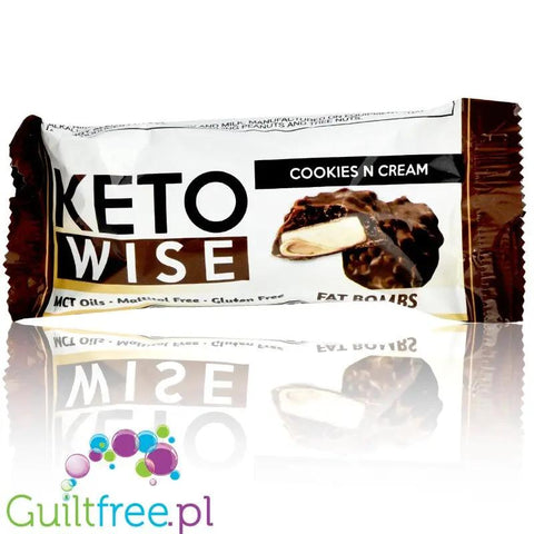 Healthsmart Keto Wise Fat Bombs Cookies N Cream, PUDEŁKO 16szr by HealthSmart Foods (healthsmart-keto-wise-fat-bombs-cookies-n-cream-pudelko-16szr)